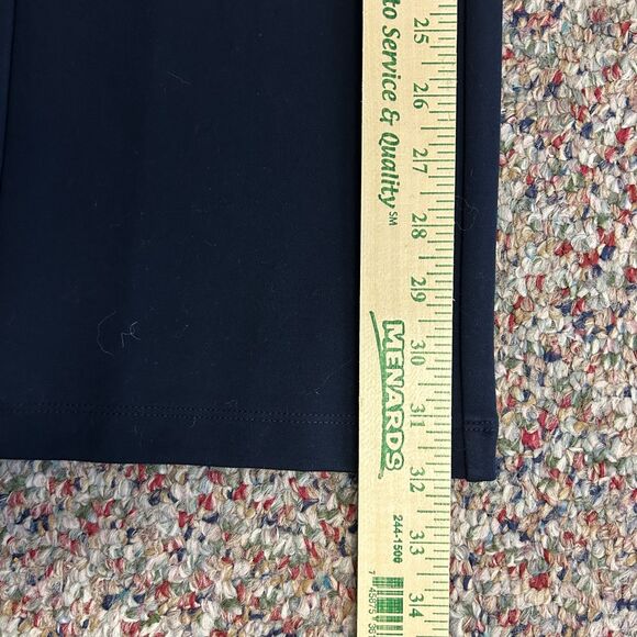 Soft Surroundings NWOT Navy Ponte High Waisted Bootcut Dress Pants Size M - Picture 11 of 12